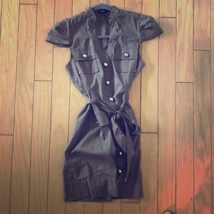 Express Button Up Dress
